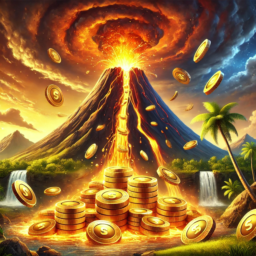 Coin Volcano